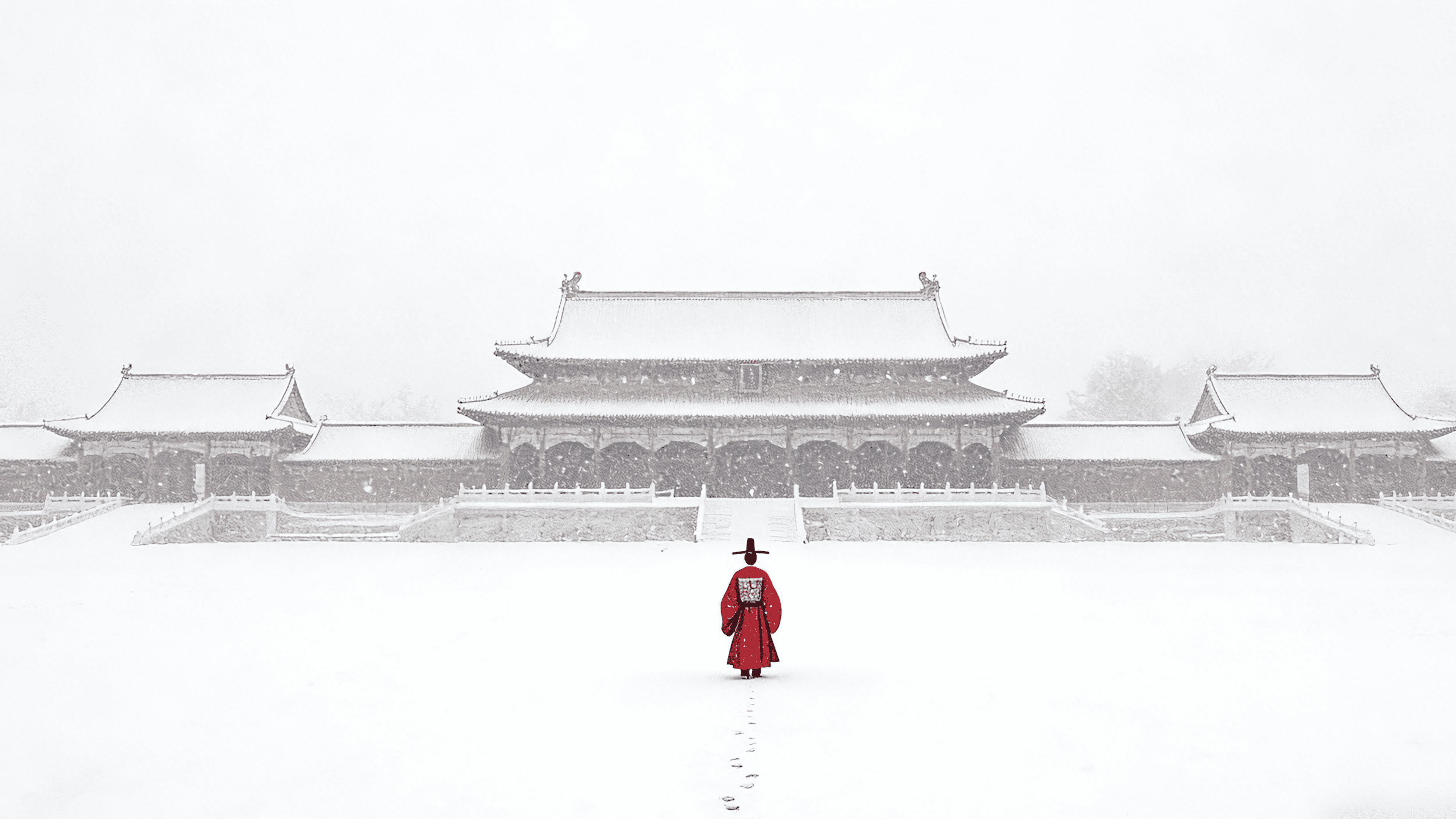 中国风古建筑古装